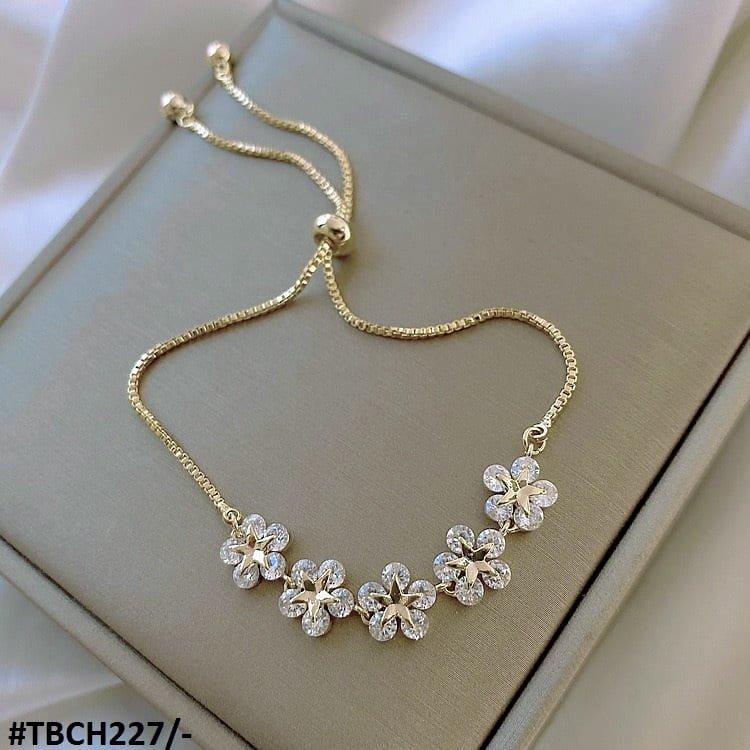 Star Flower Chain Bracelet ( Allow to open )